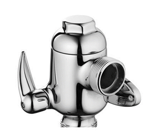 Ideal Standard Armitage Shanks Solway Mk IV 1 1/4in Conc F/Lushvalve S9037AA Chromium plated Built in Left hand Solway valve with left hand operating lever