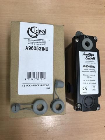 Armitage Shanks Auto Sensor Flow Tap Junction Control Box A960531NU / 4015413522908