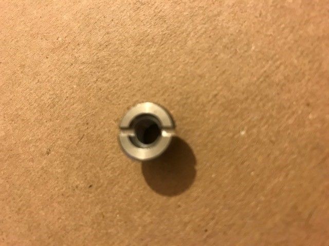 Ideal Standard Class handle nut M6 A962939NU compatible with A1165AA Class single lever one taphole basin mixer with pop-up waste - chrome lever
