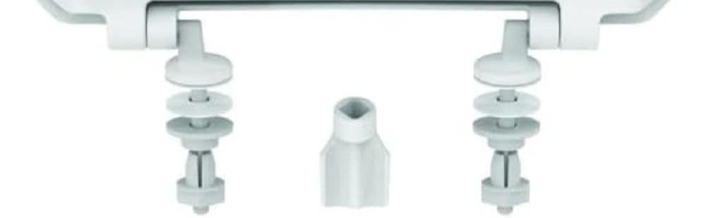 Ideal Standard Eurovit Series Toilet Seat Hinges Set EW02067 MT01