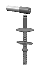 Ideal Standard Fixings Mia Hinge Beech stainless steel T2955BJ
