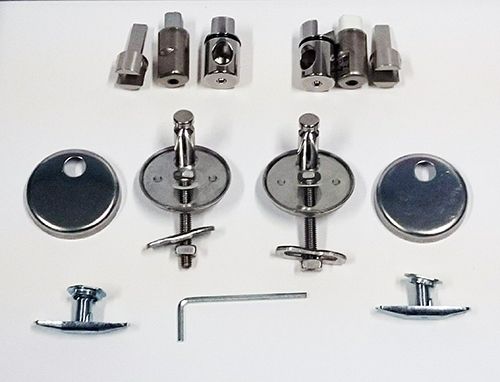 Ideal Standard NEW Create Seat and Cover Hinge Set Soft Close EV265AA  
5017134131833