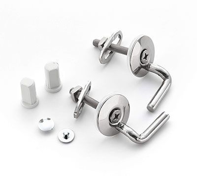 Ideal Standard Spares KIT HINGES INOX FOR TEMPO SHORT PROJ. T2592BJ