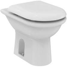 Ideal Standard T627701 Esedra Toilet Seat and Cover with fittings Standard Close