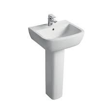 Ideal Standard Tempo 55cm pedestal basin - one taphole T058601