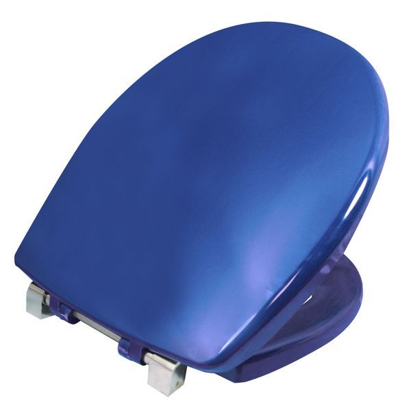 Twyford Avalon toilet seat ring top fix Blue B97890