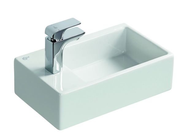 Ideal Standard Strada 45cm Handrinse Countertop / Wall basin - one left hand taphole K081701