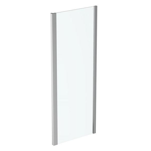 Ideal Standard Connect 2 700mm side panel with Idealclean clear glass - bright silver finish K9412EO