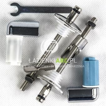 Cersanit Hinges K99-0091, Cersanit -Seat  hinges to fit Nano thermosets, slow-closing, easy thrusting up K99-0091