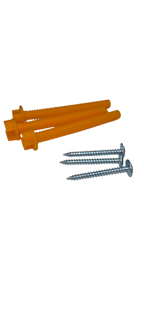 Cersanit K99-0423 is a set of screwed flush button retainers designed for Cersanit concealed cistern toilet frames
