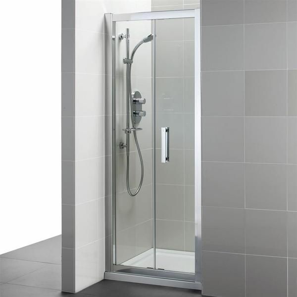 Ideal Standard  Synergy 800 Infold Door - IdealClean Clear Glass  L6207EO