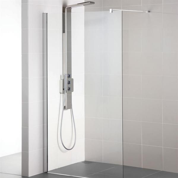 Ideal Standard  Synergy 700 Wet Room panel -  IdealClean Clear Glass  L6220EO