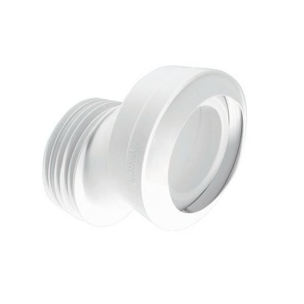 McAlpine MACFIT MAC-4A Offset WC Connector