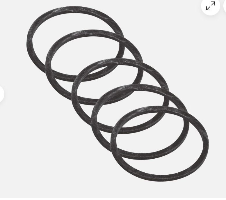 McAlpine Handipak NO.25 1.1/2in Rubber Washers x 5 CARD-25