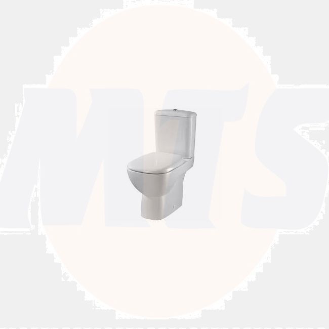 TWYFORD MODA TOILET SEAT AND COVER STANDARD CLOSE BOTTOM FIX MD7815WH