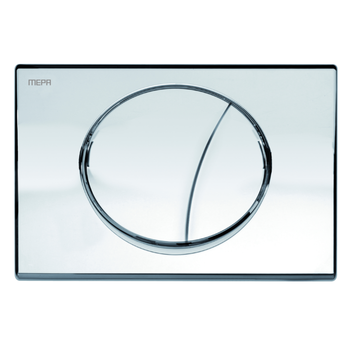 Mepa Sun flush plate 421670 chrome gloss dual flush for concealed Toilet Cisterns