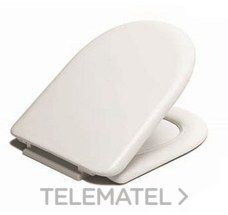 MILOS WC cover with hinge A-80P 393-452mm white 8426899005773