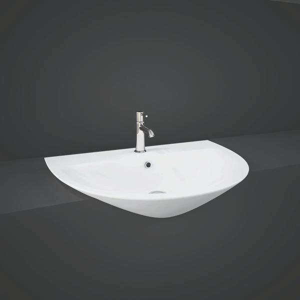 RAK Morning 55cm S/Recessed Basin 1th MORSR5501AWHA Bathroomsuites