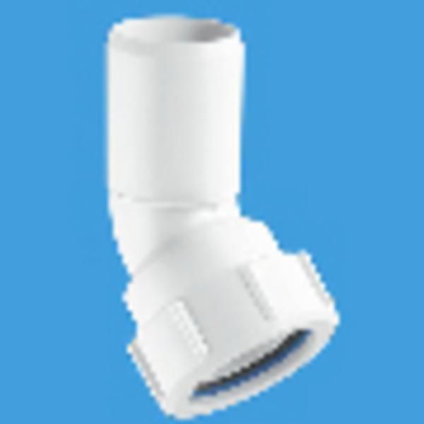 McAlpine 1.1/2 Bent 45 Compression Trap Adapter MT20L