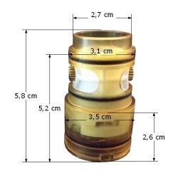 NOBILI  RICAMBIO CARTRIDGE NOBILI TEKNOBILI PLUS AND CUBE RCR46000 / N  8018014885850