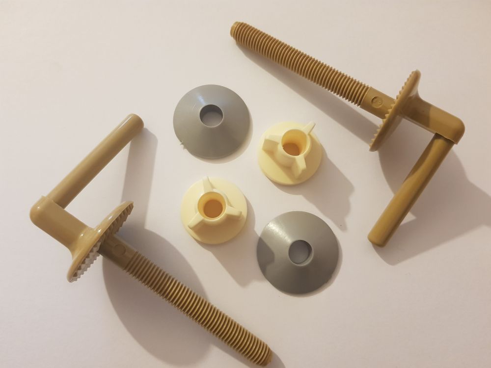 TWYFORD JUPITER AND RHAPSODY- VENUS/VERONA TOILET SEAT HINGE PACK 