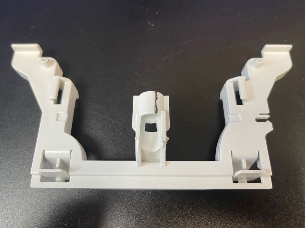 OLI CRADLE  BLOCCO CENTRALE PER CASSETTA DA INCASSO OLI 74 OLIVER 601532 