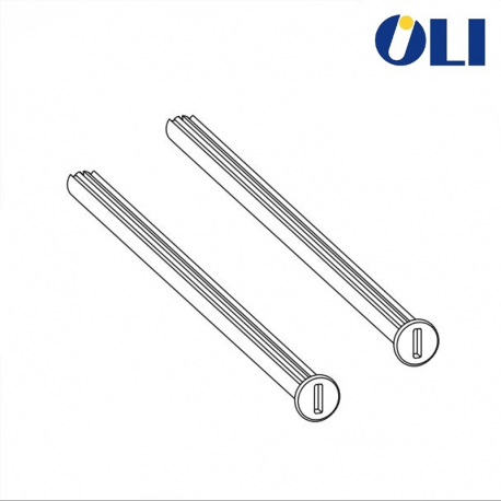 Oliver Moon Flush Plate Fixing Push Sticks  