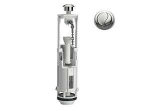 Siamp Optima S Dual Flush valve 32700410 PUSH BUTTON INCLUDED