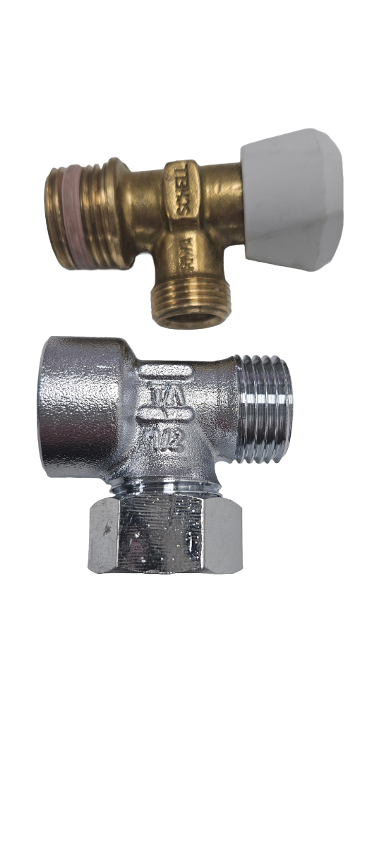 AlcaDrain Angle valve with T piece P167-ND