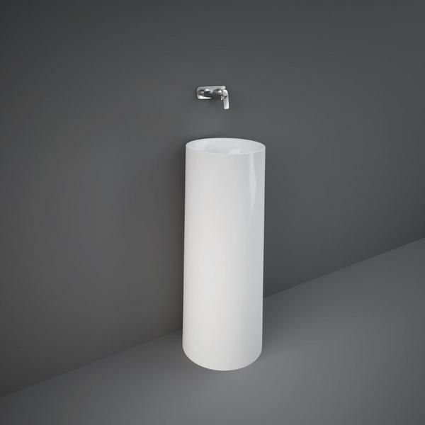 RAK Petite Round Free Standing Wash Basin PETFS13600AWHA Bathroomsuites