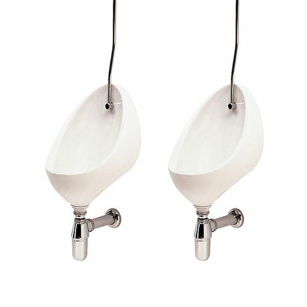 Twy PK9605WH Clifton Urinal Pack 2 Person