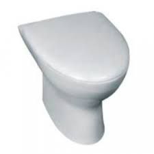 Porcelanosa Niza Standard Close Toilet Seat & Cover White 100040827