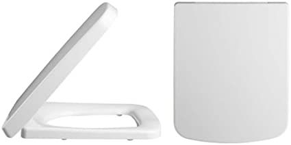 Premier White Square Quick Release Soft Close Toilet Seat NCH198