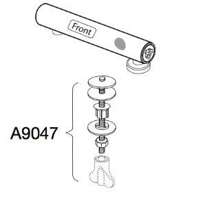 Pressalit Toilet Seat Hinge Spare - A9047