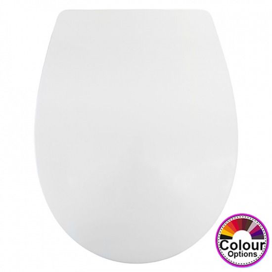 Pressalit Calmo Soft Close And Lift Off Bottom Fixing Toilet 56000-D72999