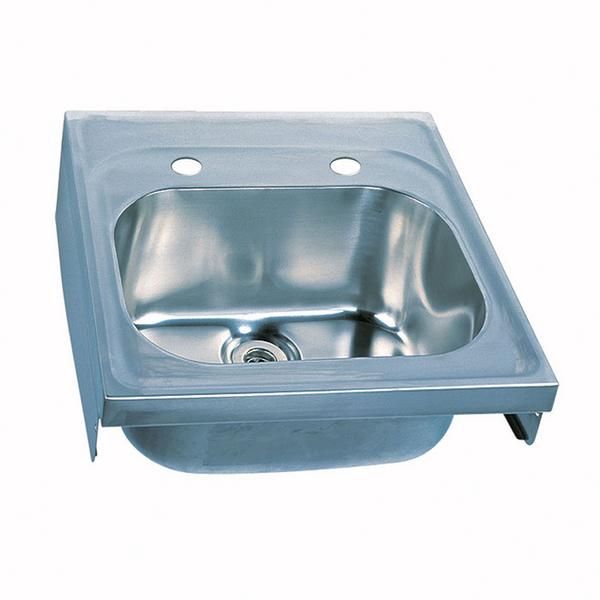 Twyford.600.x.600mm,.2.tap.hole.including.waste.PS9223SS.