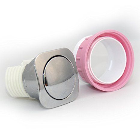 Thomas Dudley Pneumatic Dual Flush Valve Square Air Push Button PSPLEV314600 