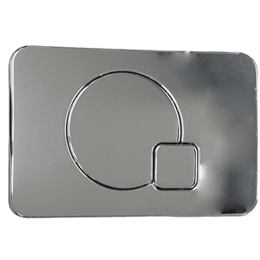 Pura Bathrooms Chrome Push Button 0976QC