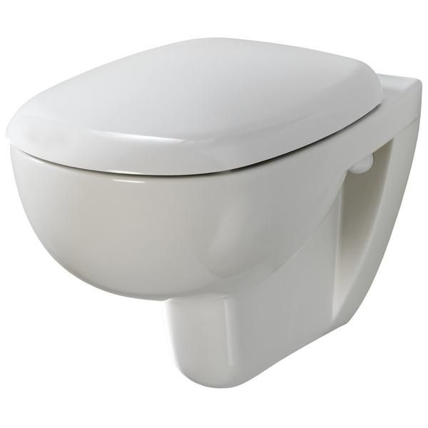 Twyford Quinta seat and cover with stainless steel top Fix QT7864WH