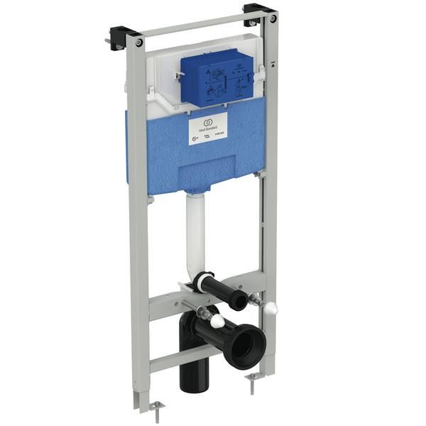 Ideal Standard ProSys 1150mm height, pneumatic wall hung WC frame, 120 depth, front actuation CL2 R031367