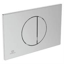 Ideal Standard R0503AA Oleas Mechanic Chrome Dual Flush Plate 230x7.5x150 mm