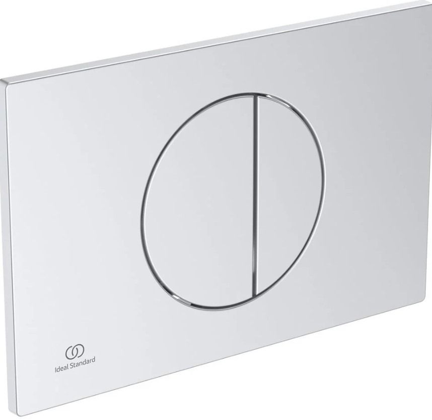 Ideal Standard R0503SI flush plates Oleas Mechanic control plate 230x7.5x150 mm silver finish