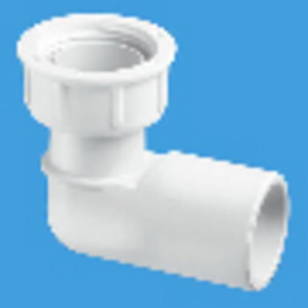 McAlpine R8A 3/4in O/Flow 90deg FI Coupling(700)