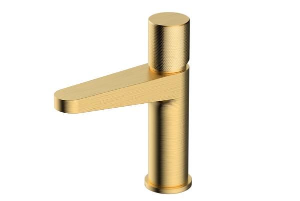 RAK Amalfi Standard Bsn Mxr In Brushed Gold RAKAMA3001G Bathroomsuites