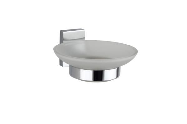 RAK Resort Glass Soap Dish RAKC17159 Bathroomsuites