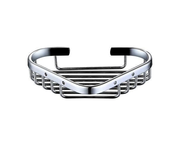 Single Corner Basket 150 X 105 X 28 Cp RAKCB003S Bathroomsuites