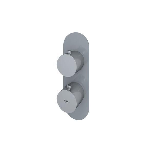RAK Feeling Round Single Outlet Therm Shwr Valve RAKFSV1503R Bathroomsuites