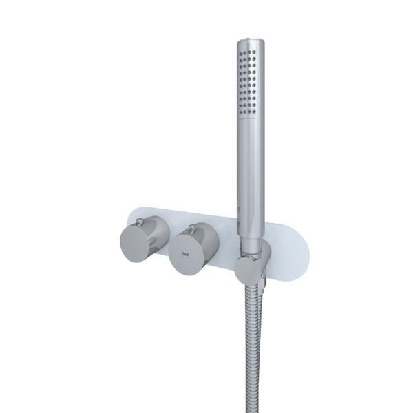 RAK Feeling Round Dual Outlet Therm Shwr Valve RAKFSV2500RHS Bathroomsuites