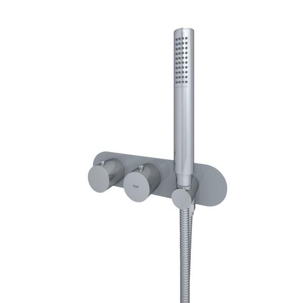 RAK Feeling Round Dual Outlet Therm Shwr Valve RAKFSV2503RHS Bathroomsuites