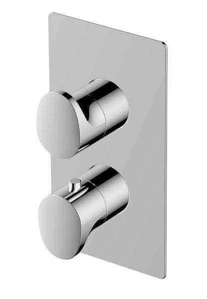 RAK Single Outlet 2Handle Therm Conc Shwr Valve RAKITA3301C Bathroomsuites